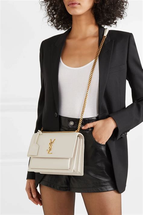 yellow ysl purse|YSL handbags white.